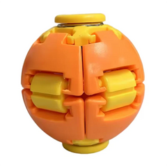 Smooth Spin Fidget Ball Magnetic Design 3D Printed Multi-Color Stress Relief for Adults Office Desk Toy Transforming Fidget Spin