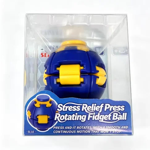 Smooth Spin Fidget Ball Magnetic Design 3D Printed Multi-Color Stress Relief for Adults Office Desk Toy Transforming Fidget Spin