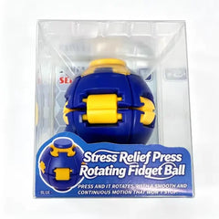 Smooth Spin Fidget Ball Magnetic Design 3D Printed Multi-Color Stress Relief for Adults Office Desk Toy Transforming Fidget Spin